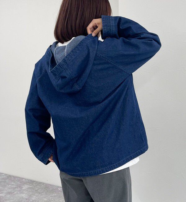fredy emue「デニムアノラック」|シャツ・ブラウス|