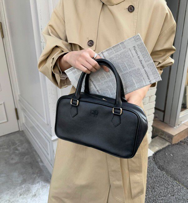 fredy emue「FR横長レザーボストンバッグ」|ショルダー・メッセンジャー|