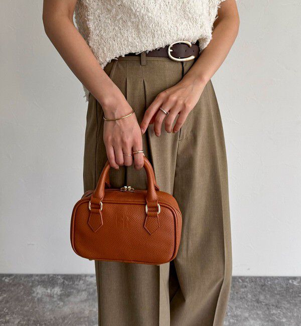 fredy emue「FRミニレザーボストンバッグ」|ショルダー・メッセンジャー|