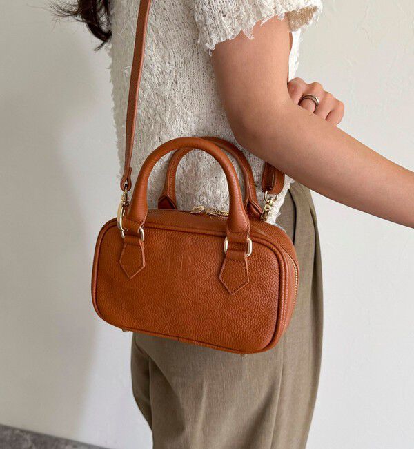 fredy emue「FRミニレザーボストンバッグ」|ショルダー・メッセンジャー|