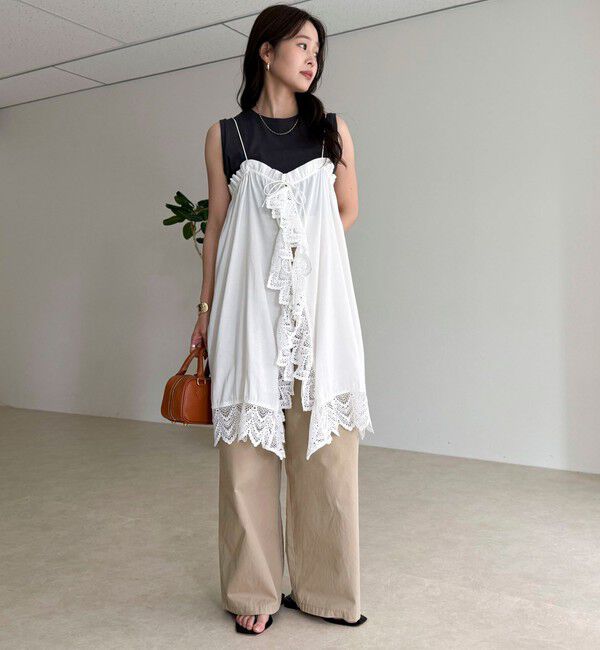 fredy emue「2ＷAYレイヤードキャミワンピース」|ワンピース|