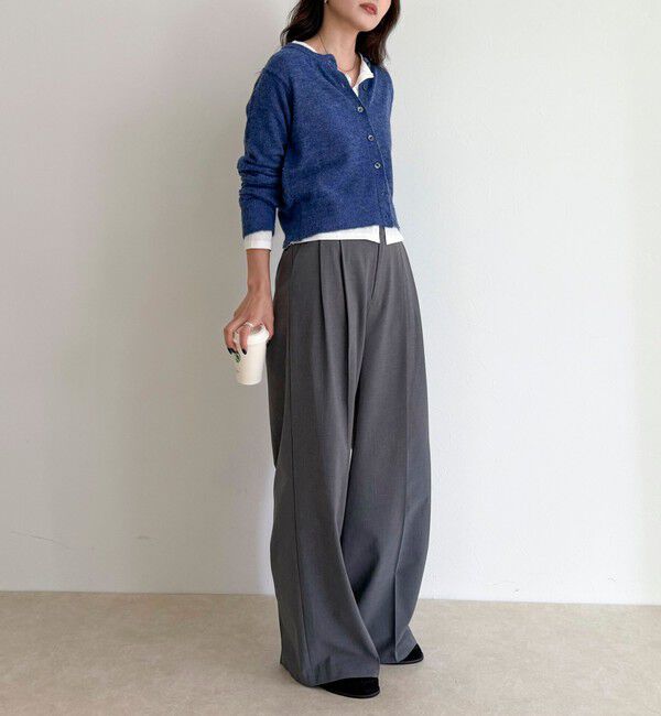 fredy emue「【@sora_522m企画】ウール混天竺カーディガン」|カーディガン|