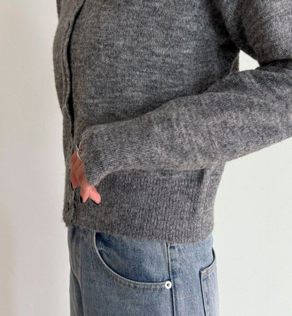 fredy emue「【@sora_522m企画】ウール混天竺カーディガン」|カーディガン|