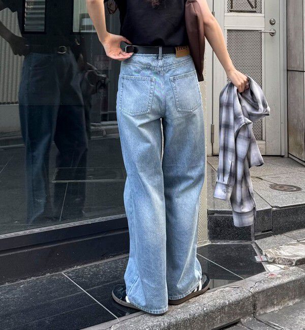 fredy emue「【@sora_522m企画】ベーシックストレートデニム」|デニム|