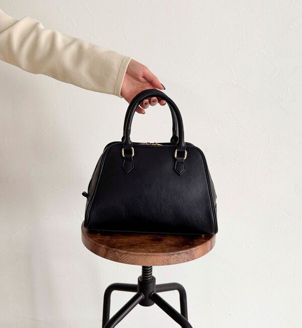 fredy emue「台形ファスナーボストンバッグ」|ショルダー・メッセンジャー|