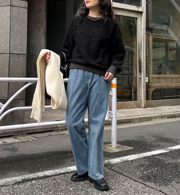 fredy emue「【大人気リバイバル】ハート刺繍コンパクトスウェットプルオーバー」|スウェット・ジャージ|