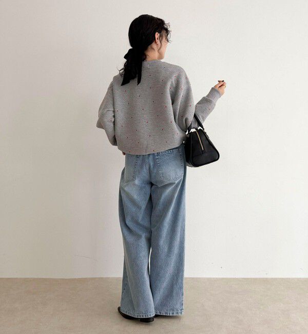 fredy emue「【大人気リバイバル】ハート刺繍コンパクトスウェットプルオーバー」|スウェット・ジャージ|