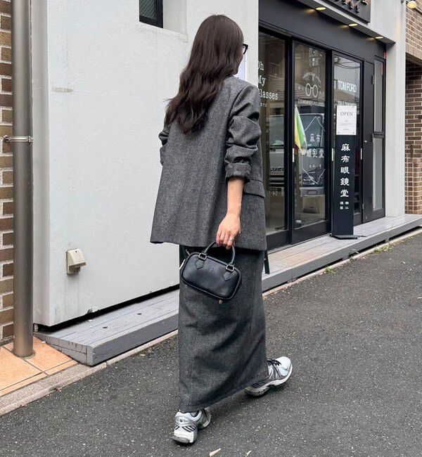 fredy emue「《セットアップ対応》ツィードオーバージャケット」|テーラードジャケット|