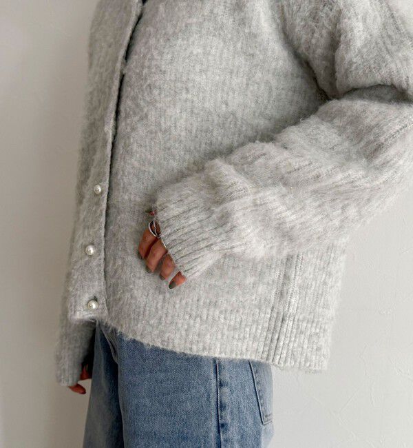 fredy emue「ふわふわ起毛ニットカーディガン」|カーディガン|