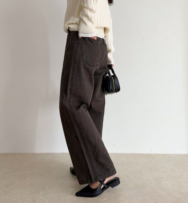 fredy emue「コットンツイルストレートパンツ」|チノ|