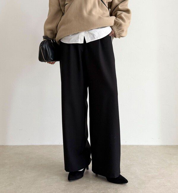 fredy emue「ウールライク5ポケイージーパンツ」|チノ|