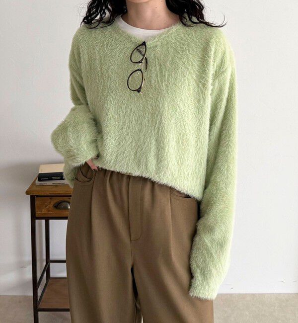 fredy emue「シャギールーズロンTシャツ」|Tシャツ・カットソー|