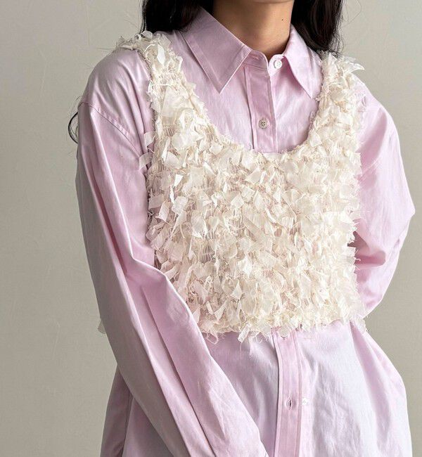 fredy emue「リボンテープビスチェ」|ベスト・ジレ|