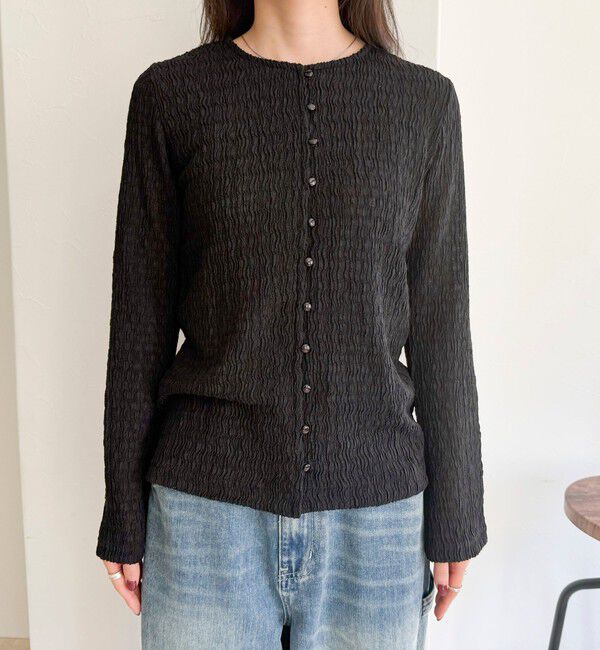 fredy emue「シャーリングカットブラウス」|Tシャツ・カットソー|