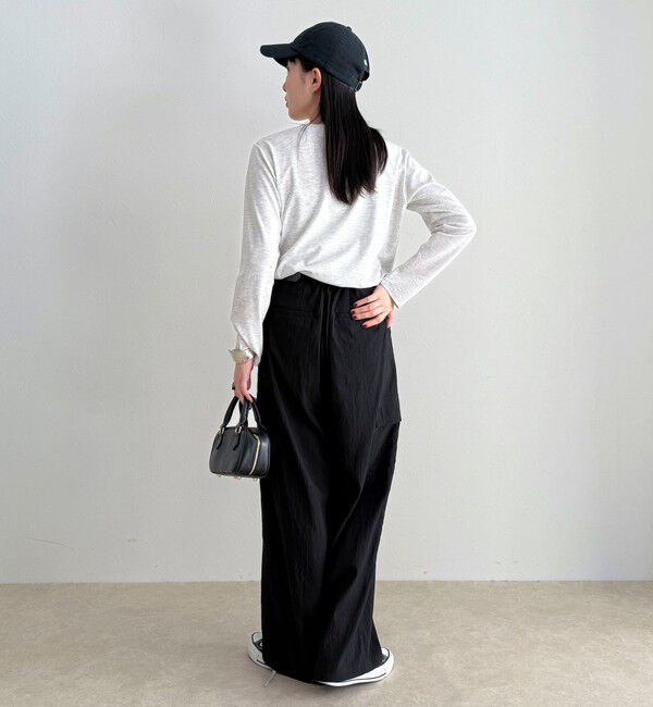 fredy emue「センターFR刺繍ロンTシャツ」|Tシャツ・カットソー|