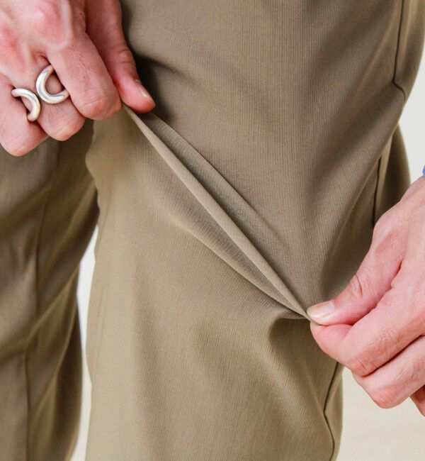 GLOSTER「【快適ストレッチ】Relaxイージーパンツ」|チノ|