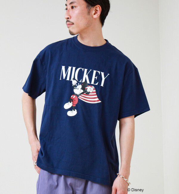 GLOSTER「【GOOD ROCK SPEED】MICKEY / ミッキーマウス / プリントTシャツ」|Tシャツ・カットソー|