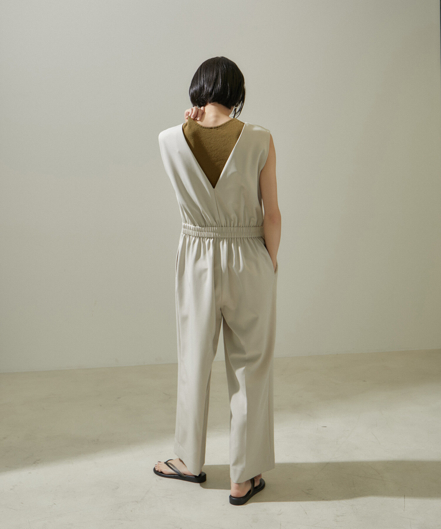 SALON adam et rope'「ドライシアーニットタンクトップ【アンサンブル対応】」|タンクトップ|