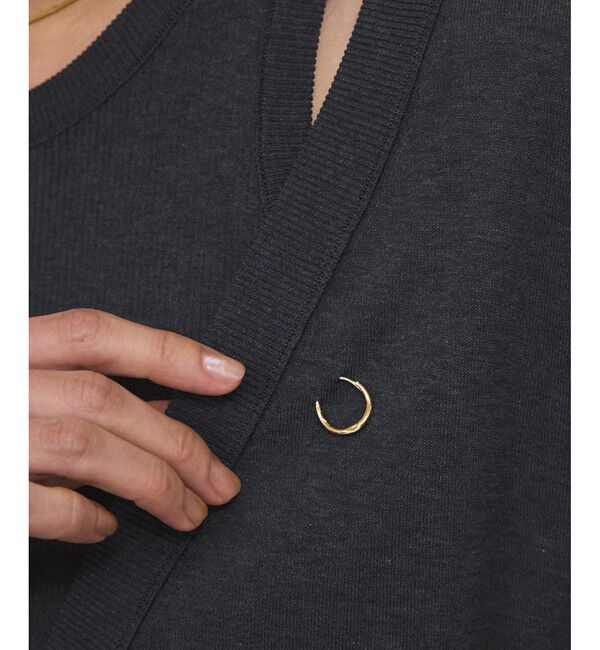 SALON adam et rope'「【AXEP（アクセップ）】HOOP S gold」|ブローチ・コサージュ|ゴールド(90)