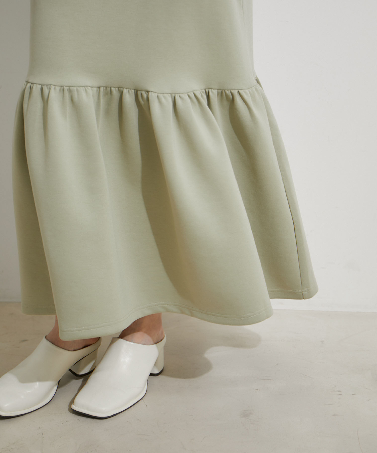 VIS「【洗える】スフレタッチマーメイドワンピース」|ワンピース|