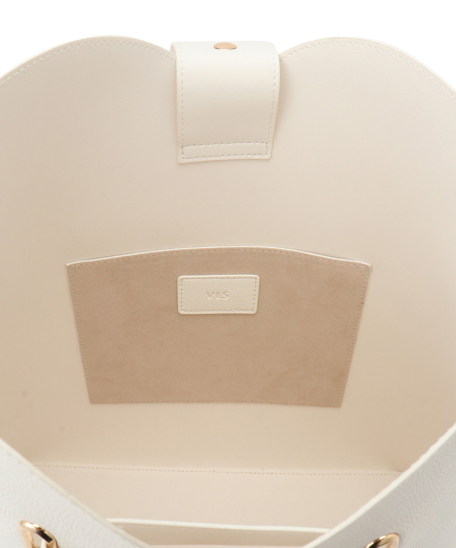 VIS「【A4収納】ハートカットバッグ(ラージサイズ)/追加」|ショルダー・メッセンジャー|