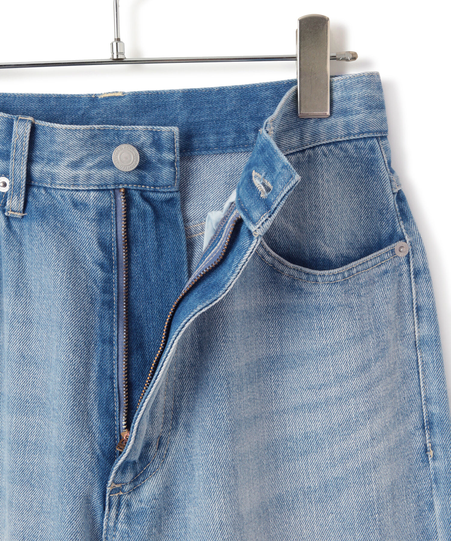 VIS「ハイウエストストレートデニム」|デニム|