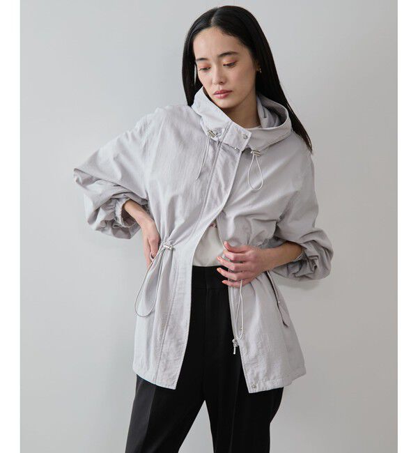 VIS「【定番人気】【撥水/花粉ガード】ウエストドロストマウンテンパーカー スプリングコート」|その他|