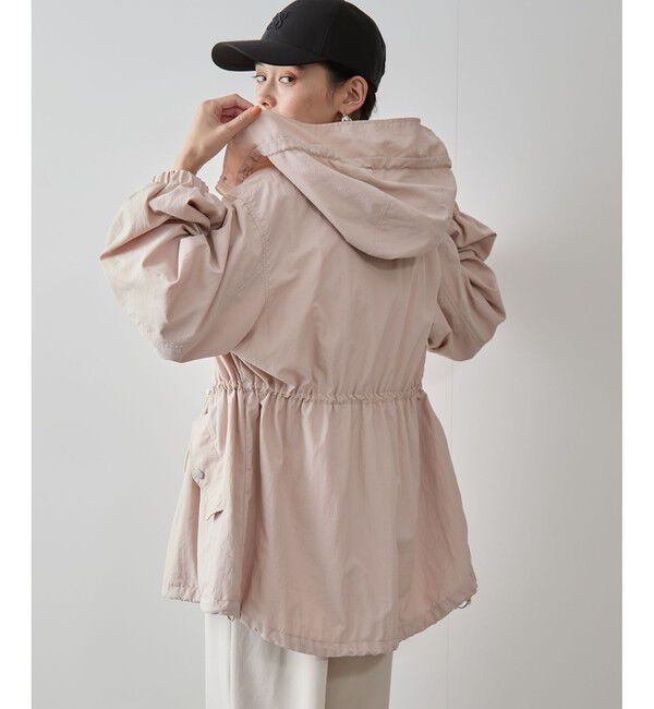 VIS「【定番人気】【撥水/花粉ガード】ウエストドロストマウンテンパーカー スプリングコート」|その他|