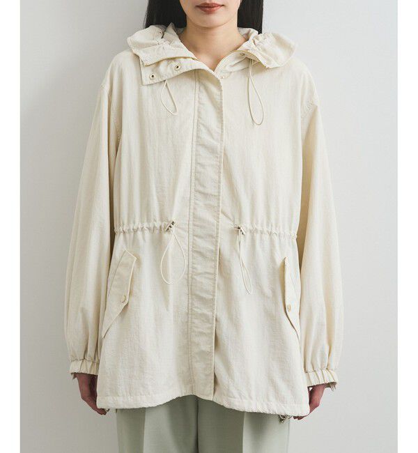 VIS「【定番人気】【撥水/花粉ガード】ウエストドロストマウンテンパーカー スプリングコート」|その他|