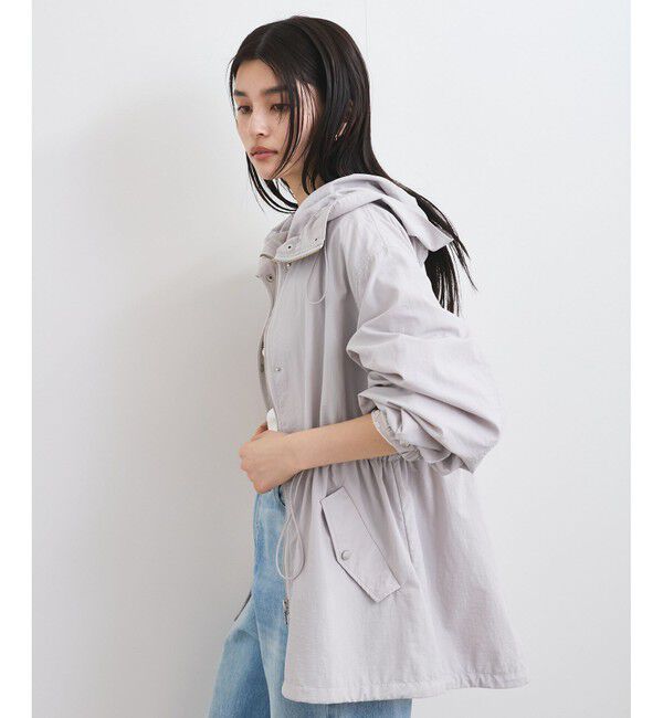 VIS「【定番人気】【撥水/花粉ガード】ウエストドロストマウンテンパーカー スプリングコート」|その他|