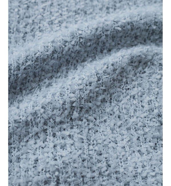 VIS「リボンヤーンジップリブネックカーディガン」|カーディガン|