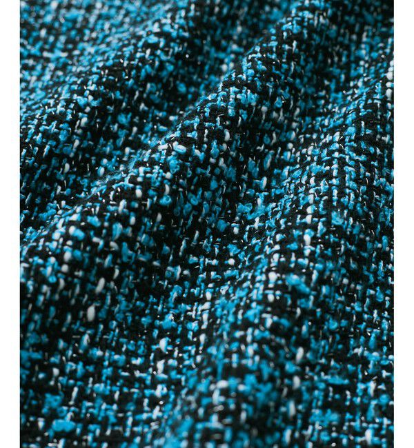 VIS「【洗える】ラメツイード&千鳥柄ミニスカート」|スカート|