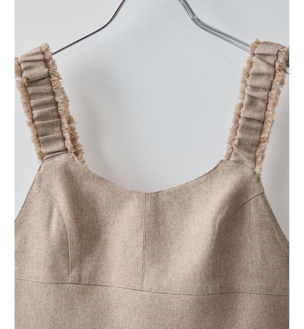 VIS「サマーツイードフリンジビスチェ」|ベスト・ジレ|