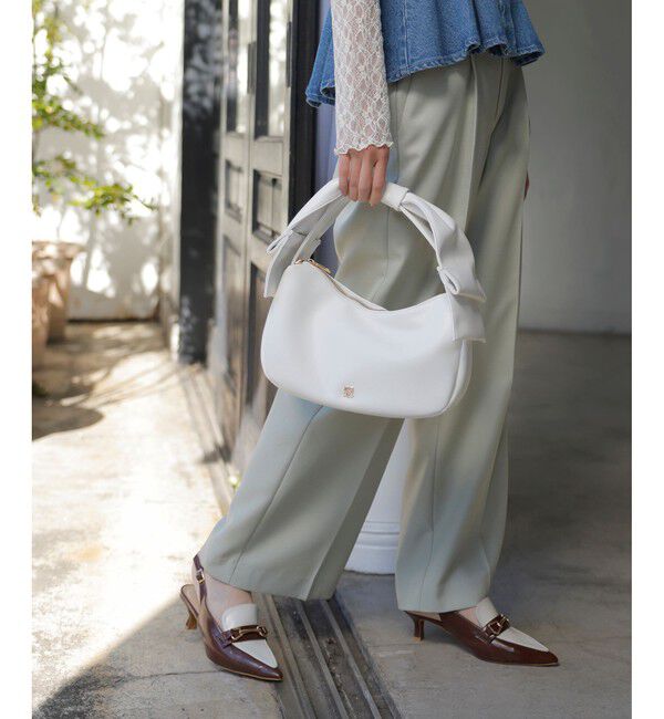 VIS「ビッグリボンハンドルバッグ」|ハンドバッグ|