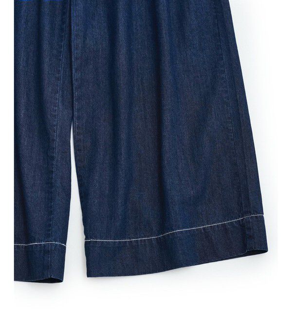 VIS「タックデザインリラックスデニムパンツ」|デニム|