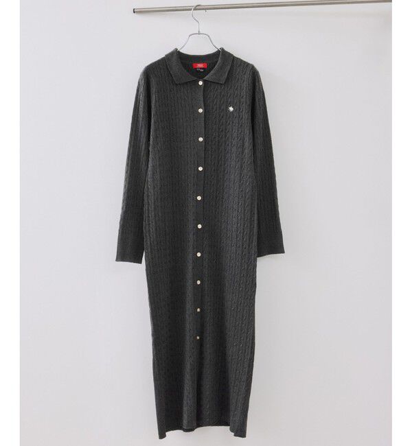 VIS「【POLO BCS】VIS別注ニットワンピース」|ワンピース|