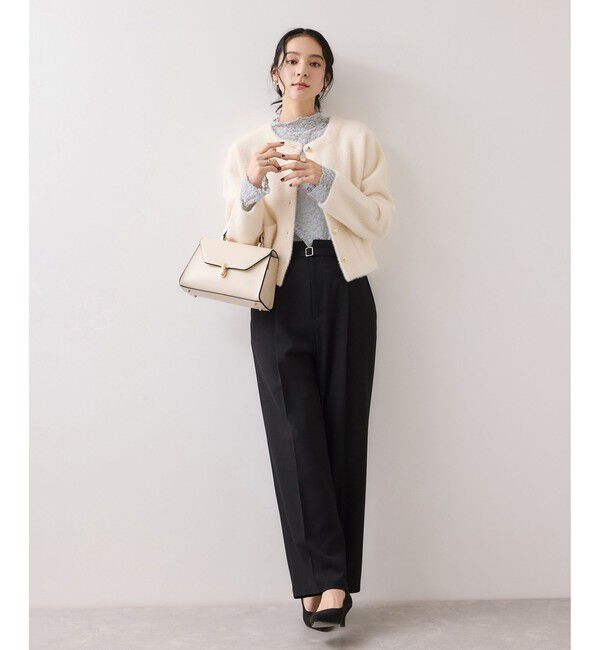 VIS「レースプチハイネックインナープルオーバー」|Tシャツ・カットソー|