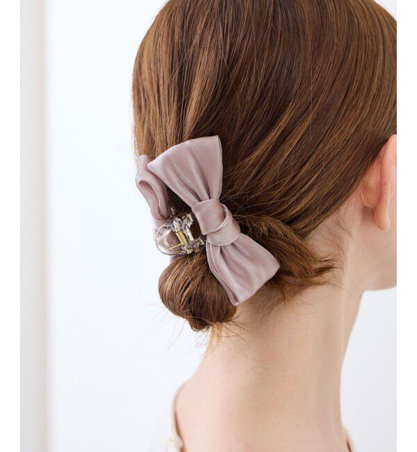 ROPE PICNIC PASSAGE「シャイニーリボンヘアバンスクリップ」|ヘアバンド|