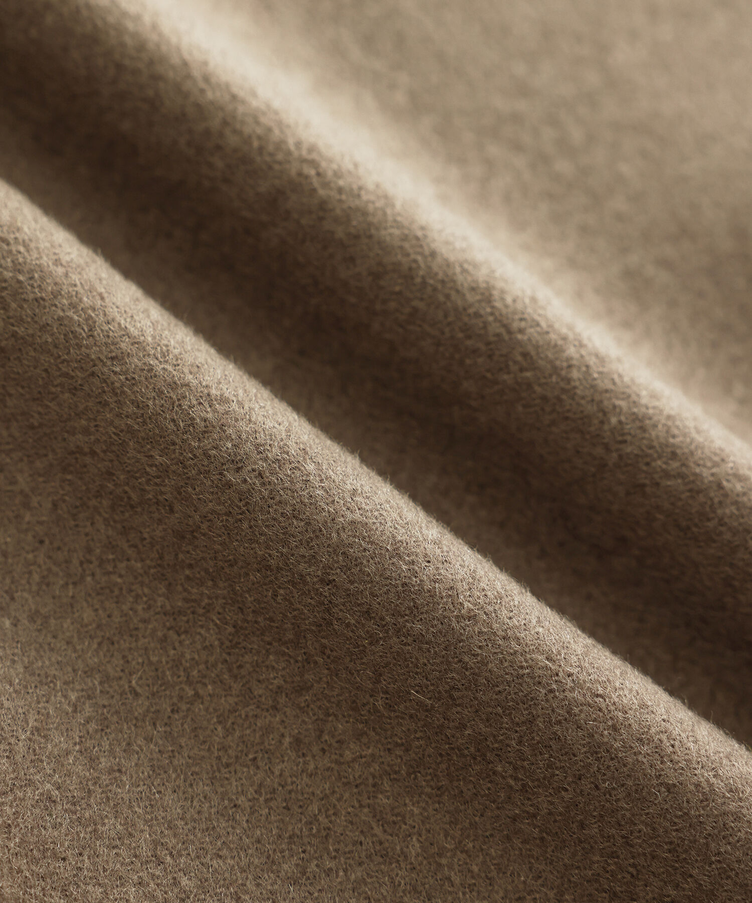 ADAM ET ROPE'「《マフラー付き》メリノウール ダブルフェイス セミダブル オーバー コート / 超軽量 / ユニセックス」|ステンカラーコート|