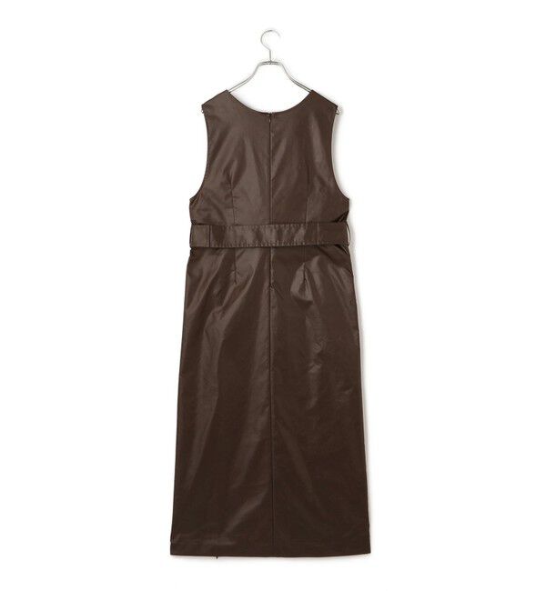 ADAM ET ROPE'「スリットジャンパースカート」|ワンピース|