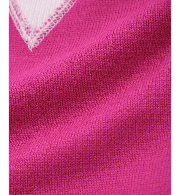 ADAM ET ROPE'「バイカラーリバーシブルニットプルオーバー」|ニット・セーター|