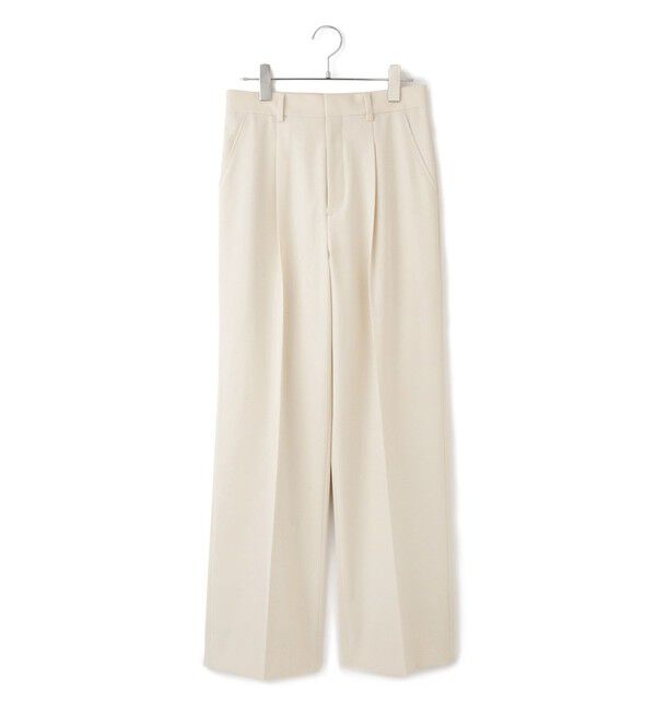 ADAM ET ROPE'「センタープレスストレートパンツ/UVカット」|スラックス|