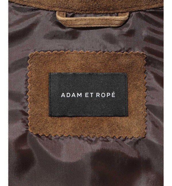 ADAM ET ROPE'「ヴィンテージライク ゴート スエード シャツ」|その他|