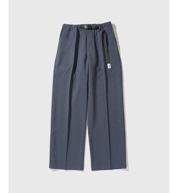 ADAM ET ROPE'「《別注》【GRAMICCI/グラミチ】2WAY STRETCH WIDE STRAIGHT」|スラックス|ブルー系(45)