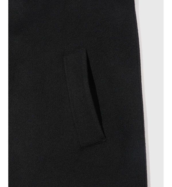 ADAM ET ROPE'「カシミヤ ダブルフェイス セミダブルコート / マフラー付き」|ステンカラーコート|