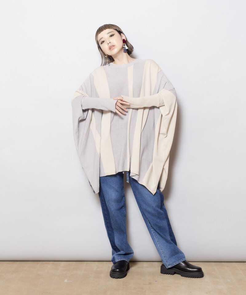  「サイドラインデニムパンツ」|デニム|