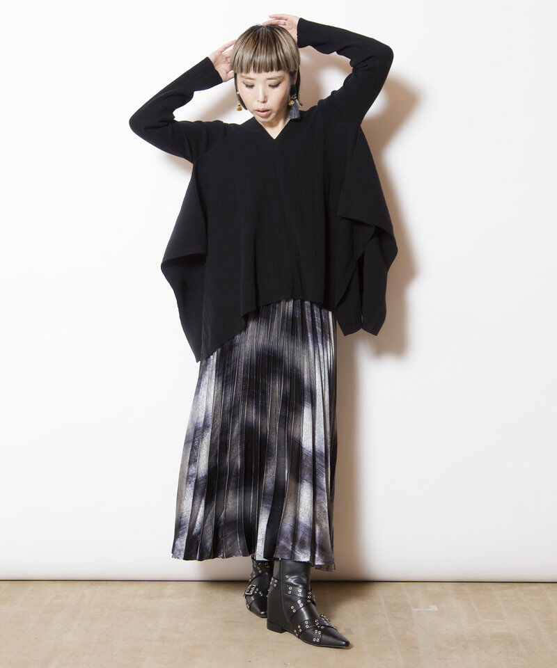  「スクエアヘムニットプルオーバー」|ニット・セーター|