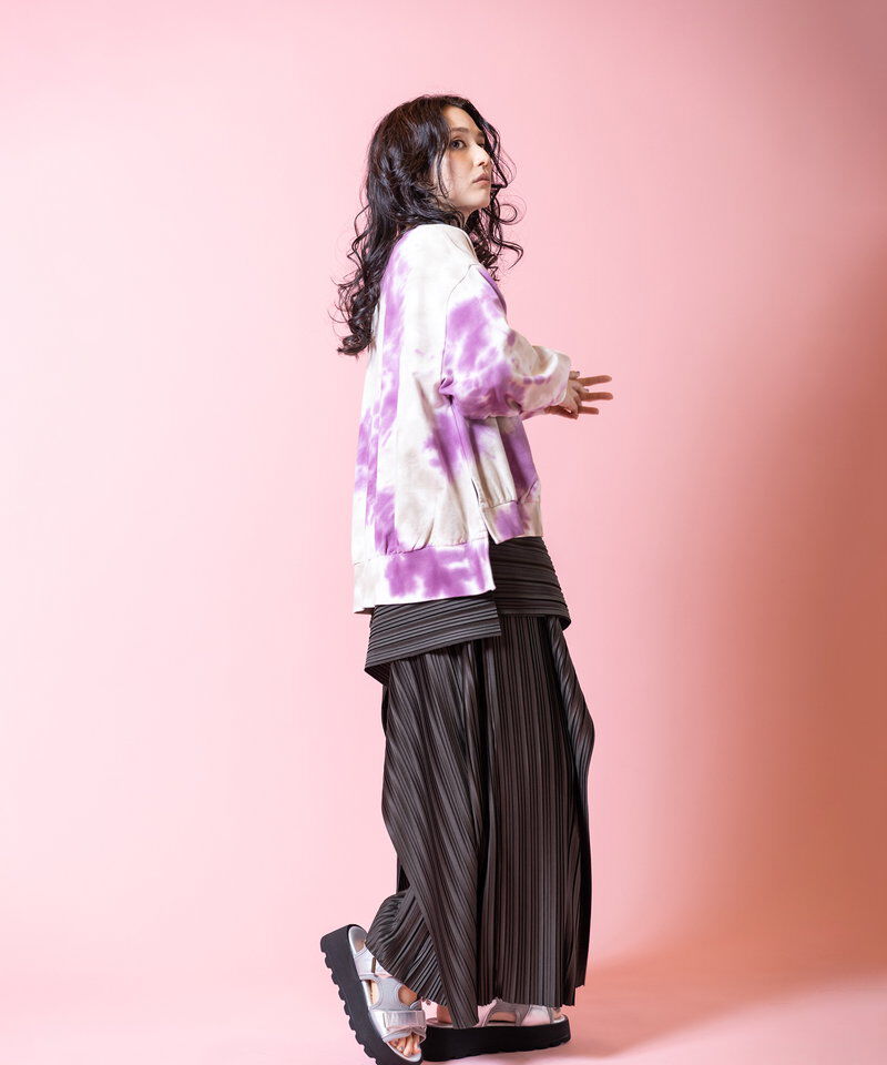  「ランダムプリーツカスケードパンツ」|その他|