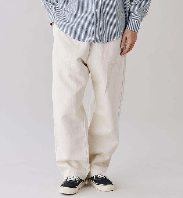 DANTON「DANTON | コットンリネンツイル イージーパンツ MEN」|チノ|