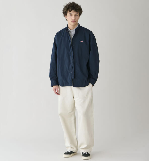 DANTON「DANTON | コットンリネンツイル イージーパンツ MEN」|チノ|